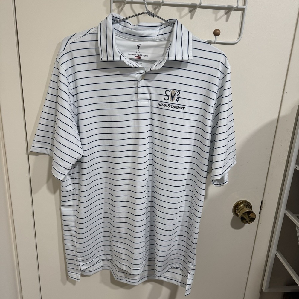 Fairway & Greene Allen & Company SV24 Sun Valley Golf Polo Shirt Men's Large